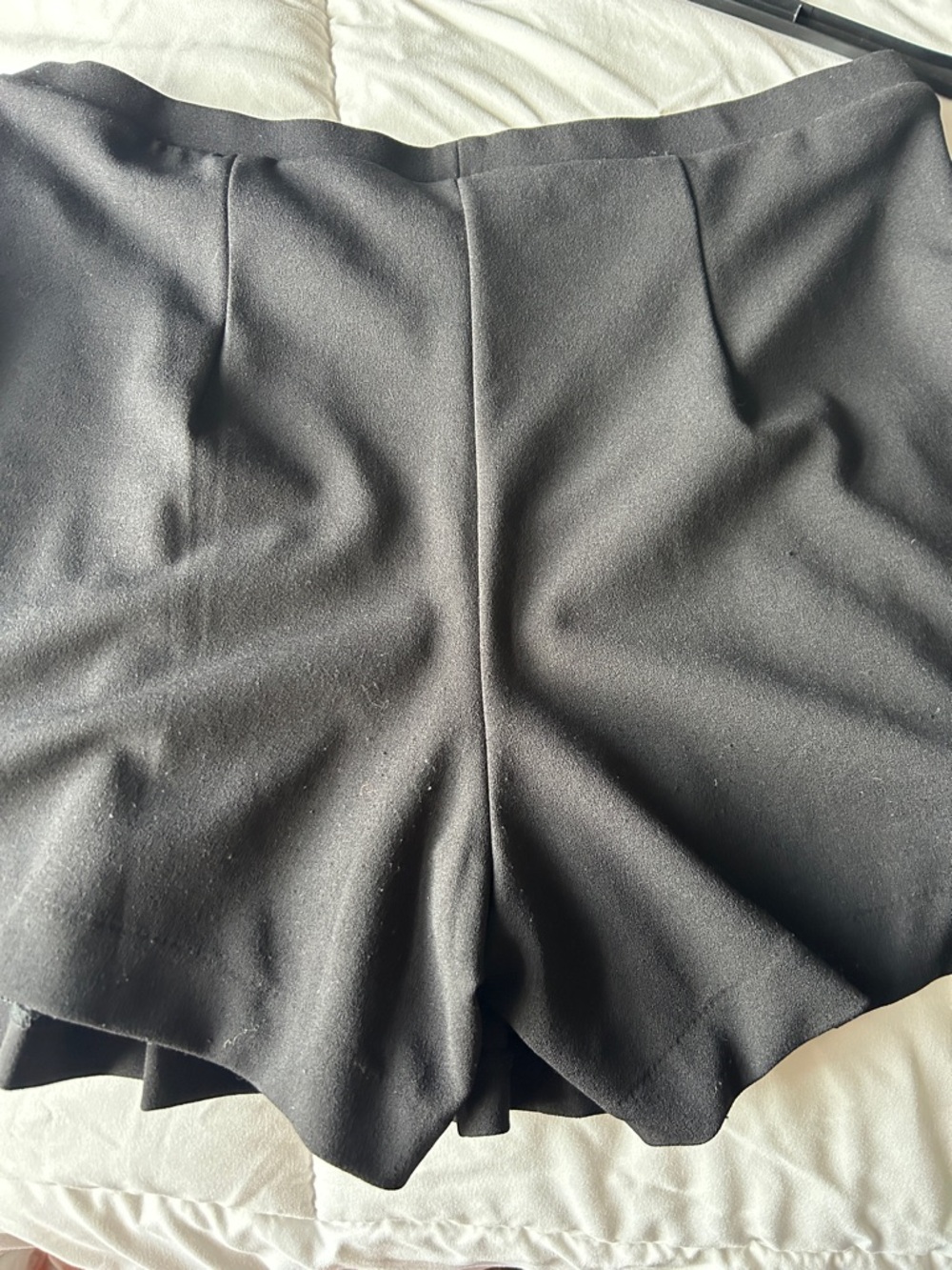 one 5 one Black Pleated Skort with Decorative Buttons - Picture 8 of 8